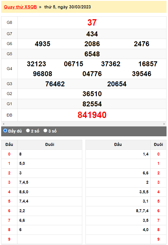 Quay thử Xổ số Quảng Bình ngày 30/3/2023 hôm nay
